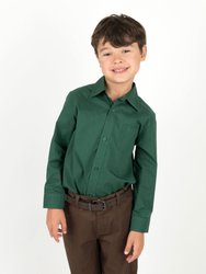 Boys Dress Shirt - Green