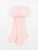 Cable Knit Tights - Light Pink