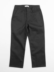 Cotton Chino Pants Neutrals - Dark Grey