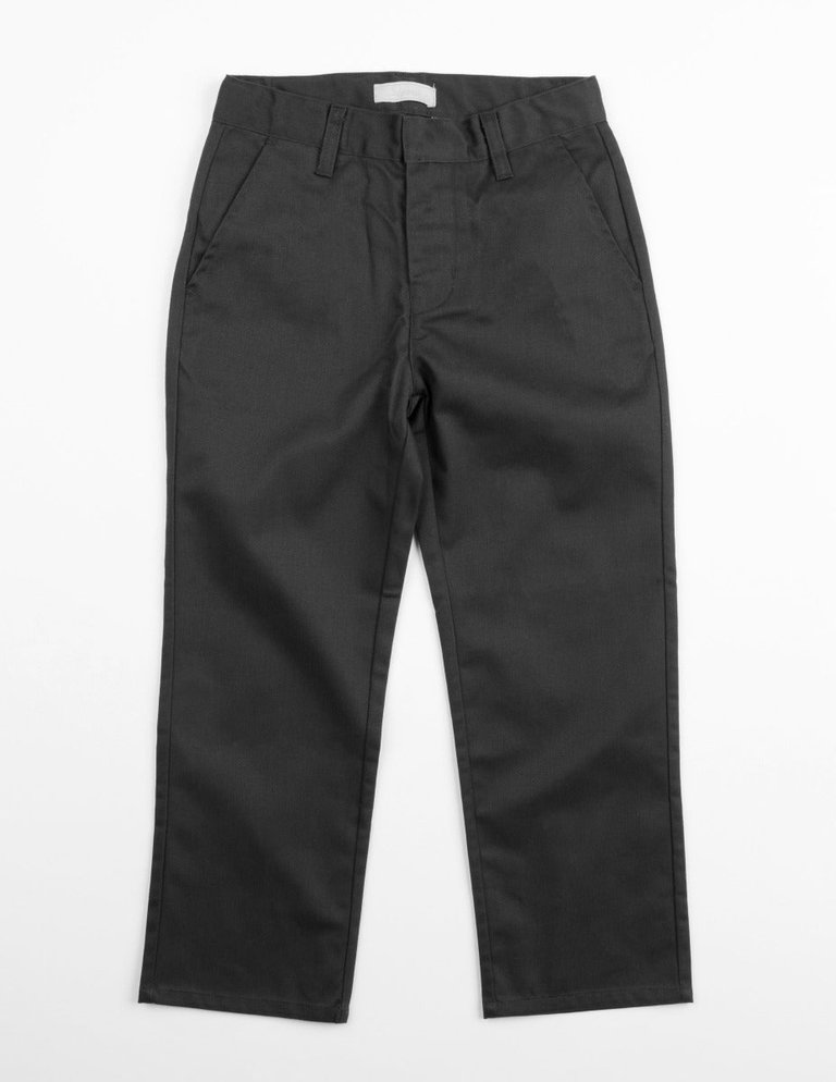 Cotton Chino Pants Neutrals - Dark Grey