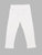 Cotton Neutral Solid Color Spandex Leggings - Off-white