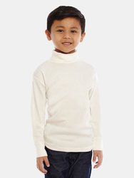 Cotton Neutral Turtleneck Shirts