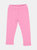 Cotton Solid Classic Color Spandex Leggings - Pink