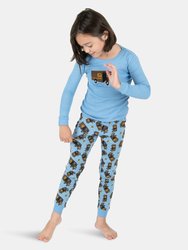 Cotton UPS Pajamas - Blue