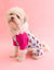 Dog Cotton Puppy Pajamas - Puppy-Blue-Pink