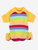 Dog Cotton Rainbow Girl Stripes Pajamas