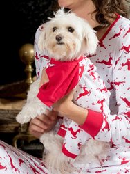 Dog Cotton Reindeer Pajamas
