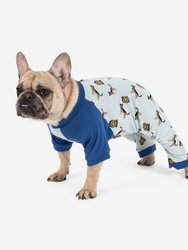 Dog Cow Pajamas - Policedog-Light-Blue
