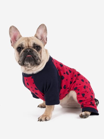 Leveret Dog Hearts Pajama product