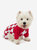 Dog Red & White Argyle Pajamas