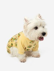 Dog's Avocado Pajamas - Avocado-Yellow