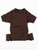 Dogs Solid Color Brown Pajamas