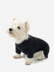 Dogs Solid Color Navy Pajamas - Navy