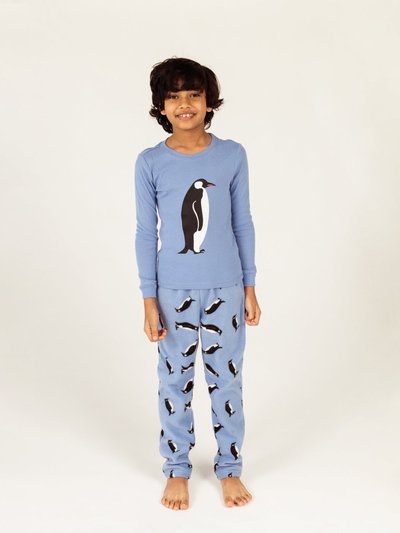 Leveret Fleece Animal Print Pajamas product