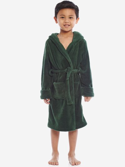 Leveret Fleece Classic Color Hooded Robes product
