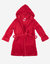 Fleece Classic Color Hooded Robes