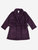 Fleece Shawl Collar Robe - Purple