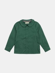 Girls Dress Shirt - Green