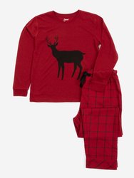 Kids Animal Print Flannel Sets