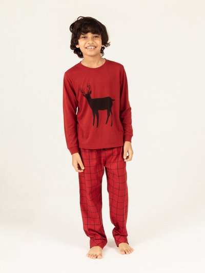 Leveret Kids Animal Print Flannel Sets product
