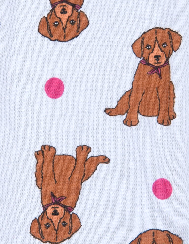 Kids Footed Puppy Pajamas