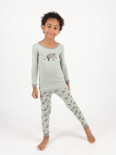 Leveret Kids Long Sleeve Cotton Pajamas product