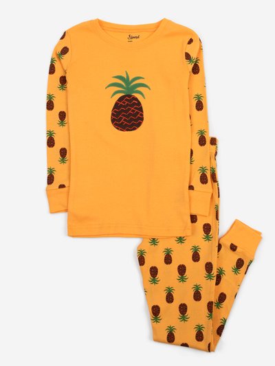 Leveret Kids Pineapple Pajamas product