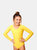 Long Sleeve Leotard - Yellow