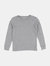 Long Sleeve Neutral Cotton Shirts - Light-Grey