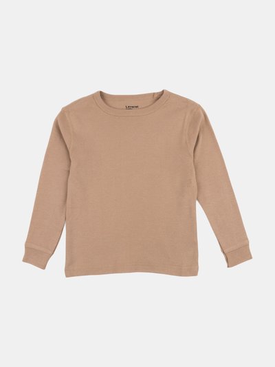Leveret Long Sleeve Neutral Cotton Shirts product