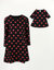 Matching Girl and Doll Hearts Cotton Dress