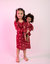 Matching Girl And Doll Pink Hearts Nightgown - Hearts-Pink