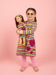 Matching Girl & Doll Cotton Dress