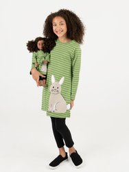 Matching Girl & Doll Cotton Dress