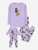 Matching Girl & Doll Cotton Pajamas - Hula-Purple