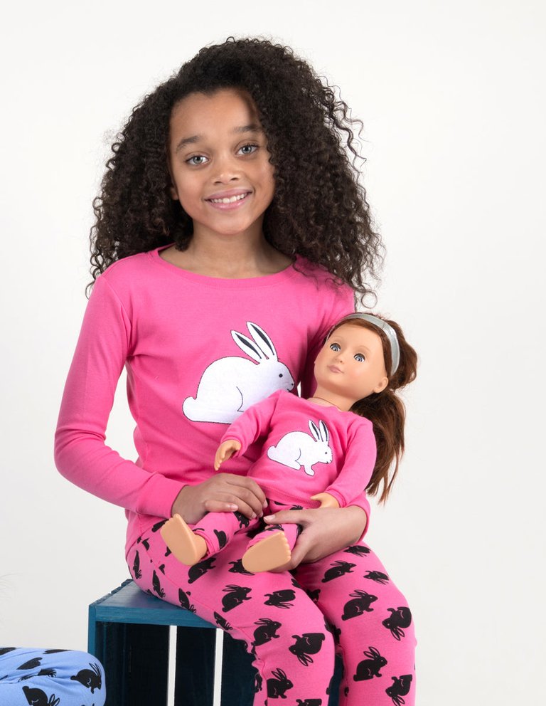 Matching Girl & Doll Cotton Pajamas