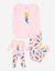 Matching Girl & Doll Girls Pajamas - Mermaid - Light Pink