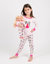Matching Girl & Doll Girls Pajamas - Princess - Light Pink