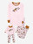Matching Girl & Doll Horse Pajamas - Horse-Light-Pink