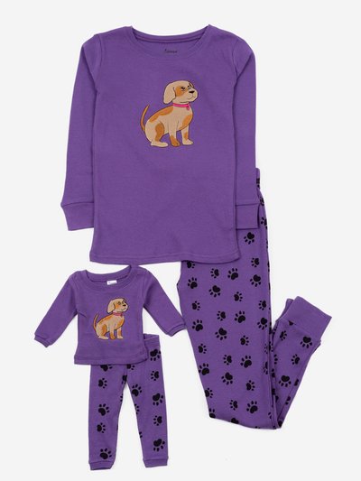 Leveret Matching Girl & Doll Pets Animals Pajamas product