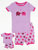 Matching Girl & Doll Short Pajamas - Elephant-Pink