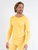 Mens Classic Solid Color Thermal Pajamas - Yellow