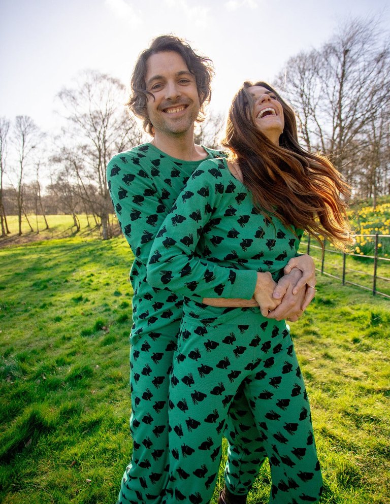 Mens cheap bunny pajamas