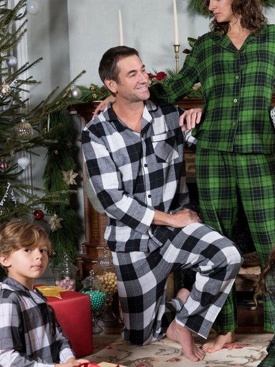 Leveret Mens Flannel Plaid & Print Pajamas product