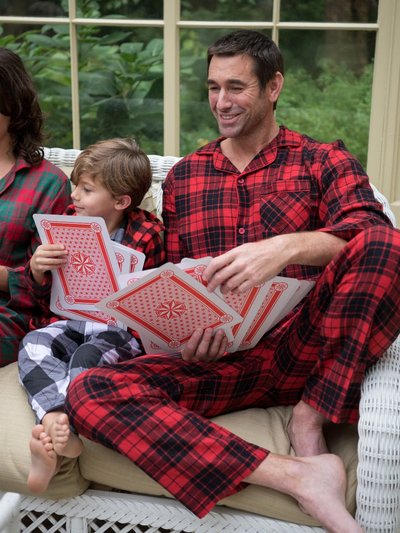 Leveret Mens Flannel Plaid & Print Pajamas product
