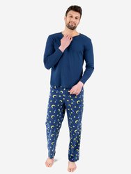 Mens Fleece Moon Set