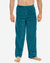 Men's Fleece Pants - Blue-Green