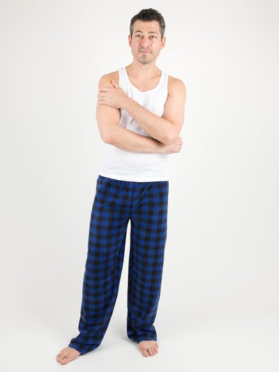 Leveret Men's Fleece Plaid Pants product