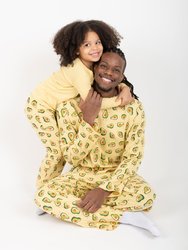 Mens Loose Fit Avocado Pajamas