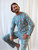 Mens Loose Fit Fish Bowl Pajamas - Fish-Bowl-Aqua